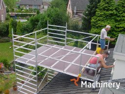 CUSTERS  Aluminium dormer scaffold Mūrininko pastoliai #1196