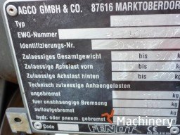 FENDT 280 MFWD  Ratiniai traktoriai #1400