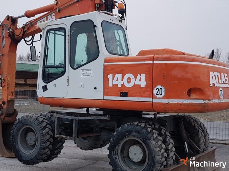 ATLAS 1404 Ratinių ekskavatorių nuoma #1425