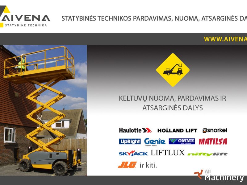 CUSTERS Heavy duty Mobilių bokštinių pastolių nuoma #195