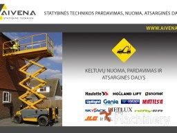 CUSTERS Heavy duty Mobilių bokštinių pastolių nuoma #195