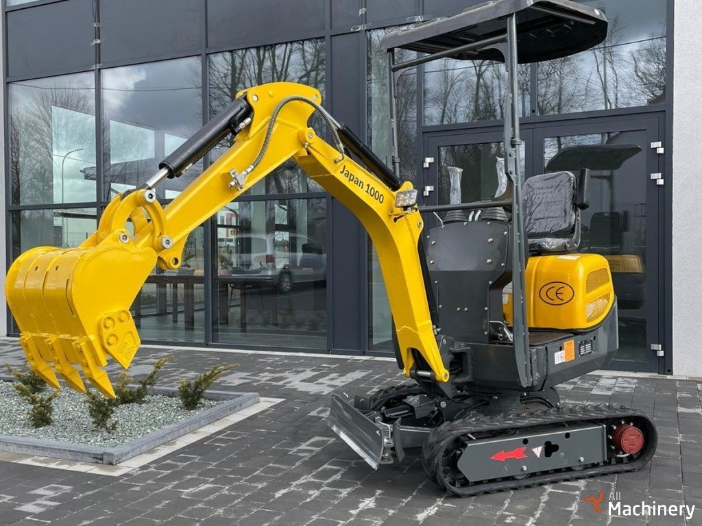 GUNTER GROSSMANN JAPAN 1000 mini ekskavatoriai 1-7 t. #5039