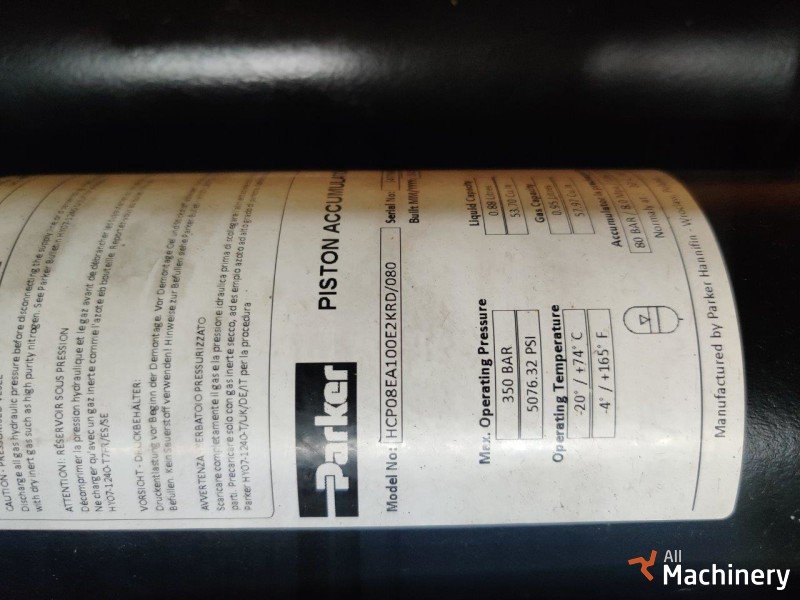 MANITOU Hidraulinis akumuliatorius Krautuvų hidraulikos sistema #5154