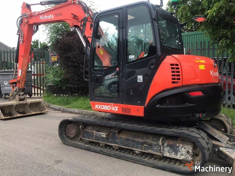 KUBOTA KX080-4 Midi ekskavatoriai 7-12 t. #5212