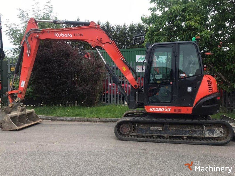 KUBOTA KX080-4 Midi ekskavatoriai 7-12 t. #5212