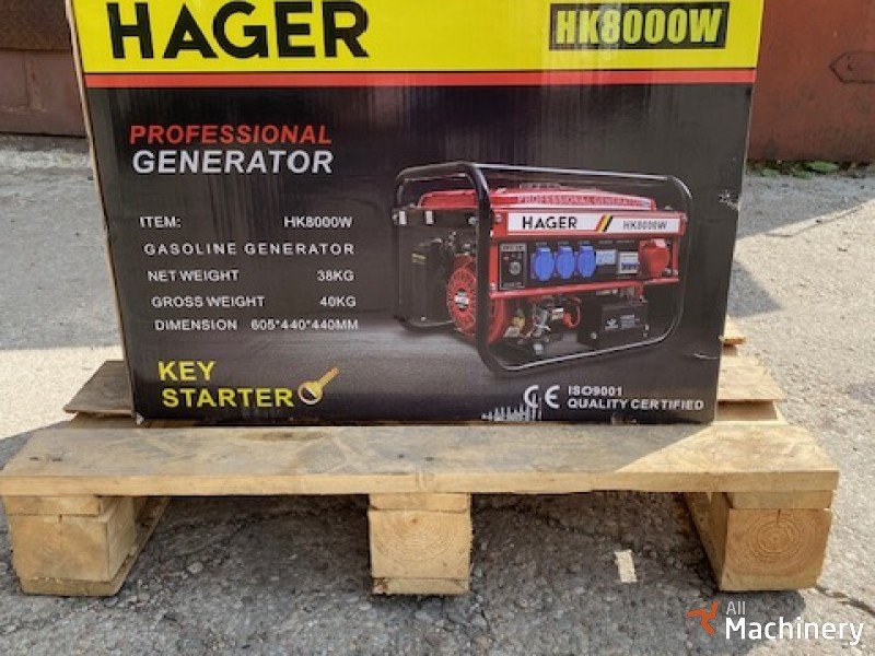 OTHER Hager HK8000W Generatoriai <10 kw #5573
