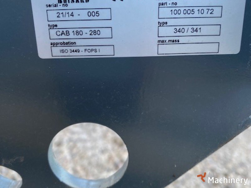 KRAMER 1000051072 Krautuvų kabinos ir kėbulo dalys #5586