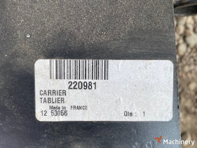 MANITOU Rėmas paletinėms šakėms Kitos dalys #6362