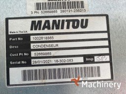 MANITOU 1002618565 Krautuvų aušinimo sistema #6621