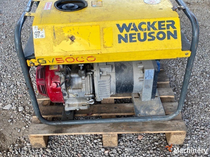 WACKER NEUSON GV5000A Generatoriai <10 kw #6948