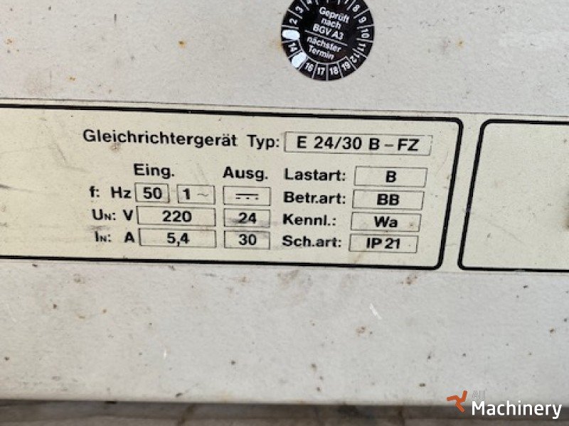 OTHER Battery Charger 24/30 FZ Elektros įranga #7053