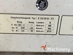OTHER Battery Charger 24/30 FZ Elektros įranga #7053
