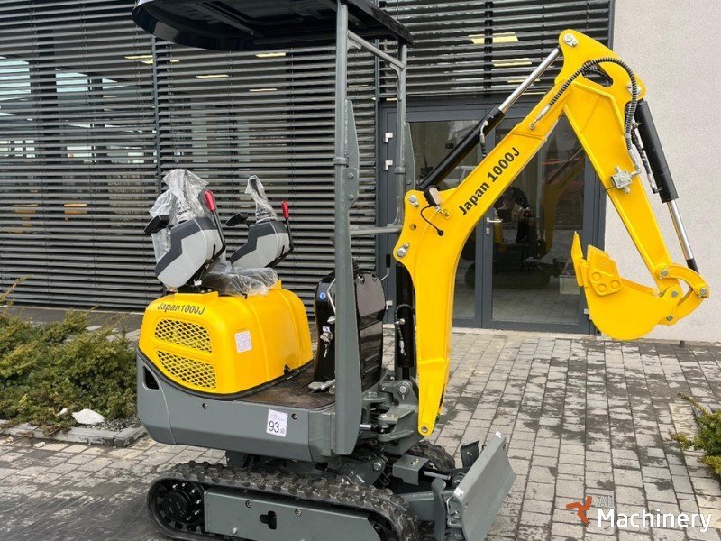 GUNTER GROSSMANN JAPAN 1000J Mini ekskavatoriai 1-7 t. #7194