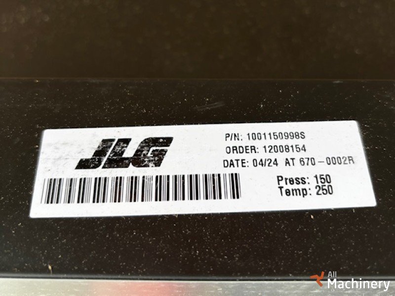 JLG 1001150998 Keltuvų aušinimo sistemos dalys #7488