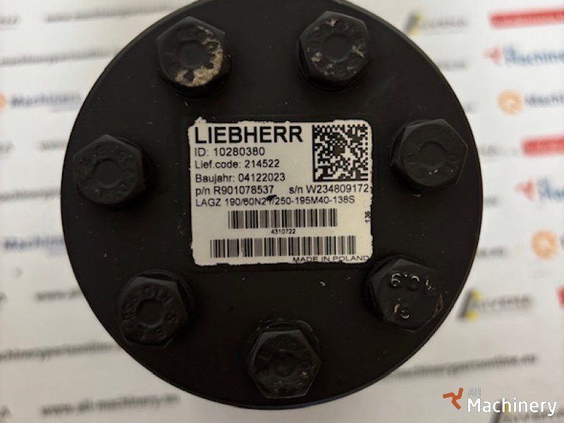 LIEBHERR 10280380 Transmisijos ir vairo sistemos dalys #7826