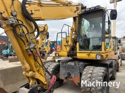 KOMATSU PW160-8 Ratiniai ekskavatoriai #7947