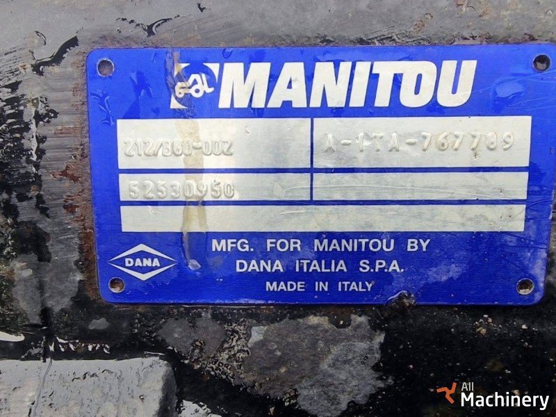 MANITOU 52530950 Krautuvų transmisijos ir vairo sistemos #8153