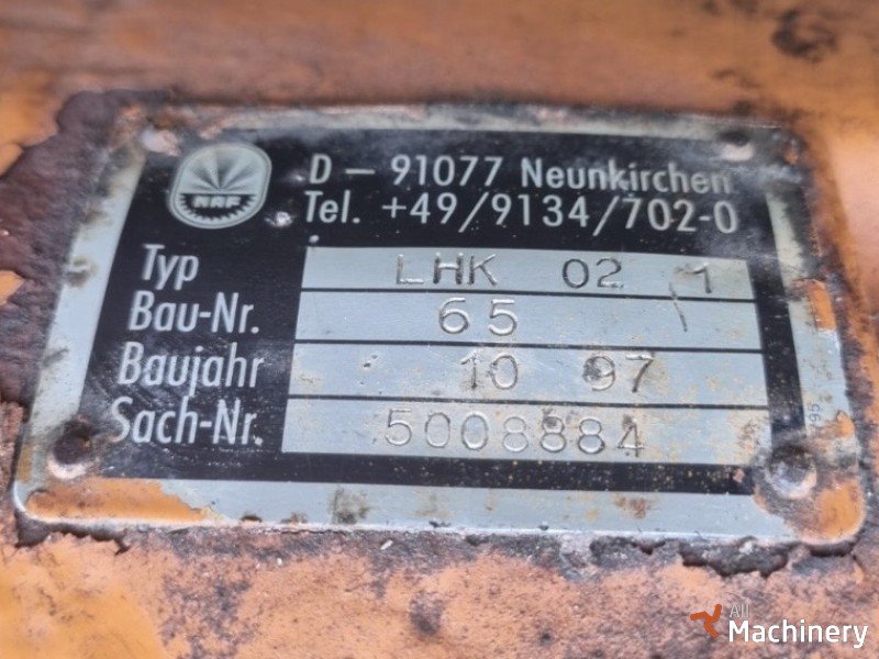 LIEBHERR A316 final drive Transmisijos ir vairo sistemos dalys (1998 m.) #8205