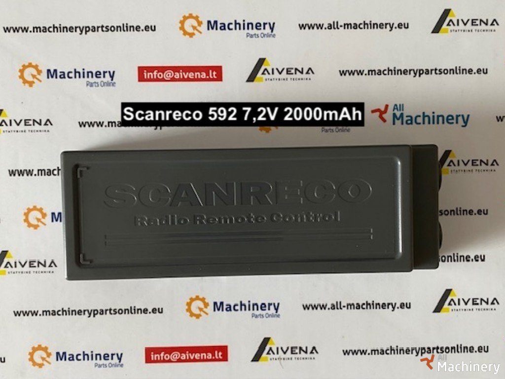 OTHER Scanreco 592 7,2V 2000mAh kranų elektros įranga #8511