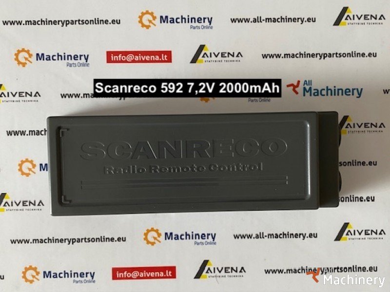 OTHER Scanreco 592 7,2V 2000mAh Kranų elektros įranga (2026 m.) #8511
