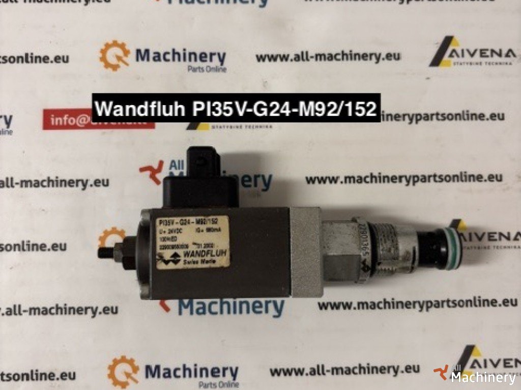 OTHER Wandfluh PI35V-G24-M92/152 keltuvų hidraulinės sistemos dalys #8952