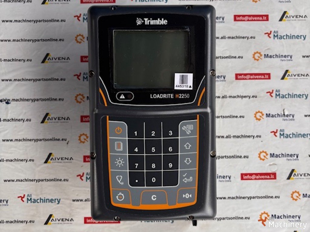 CATERPILLAR Trimble Loadrite H2250 Indicator elektros įranga #9233
